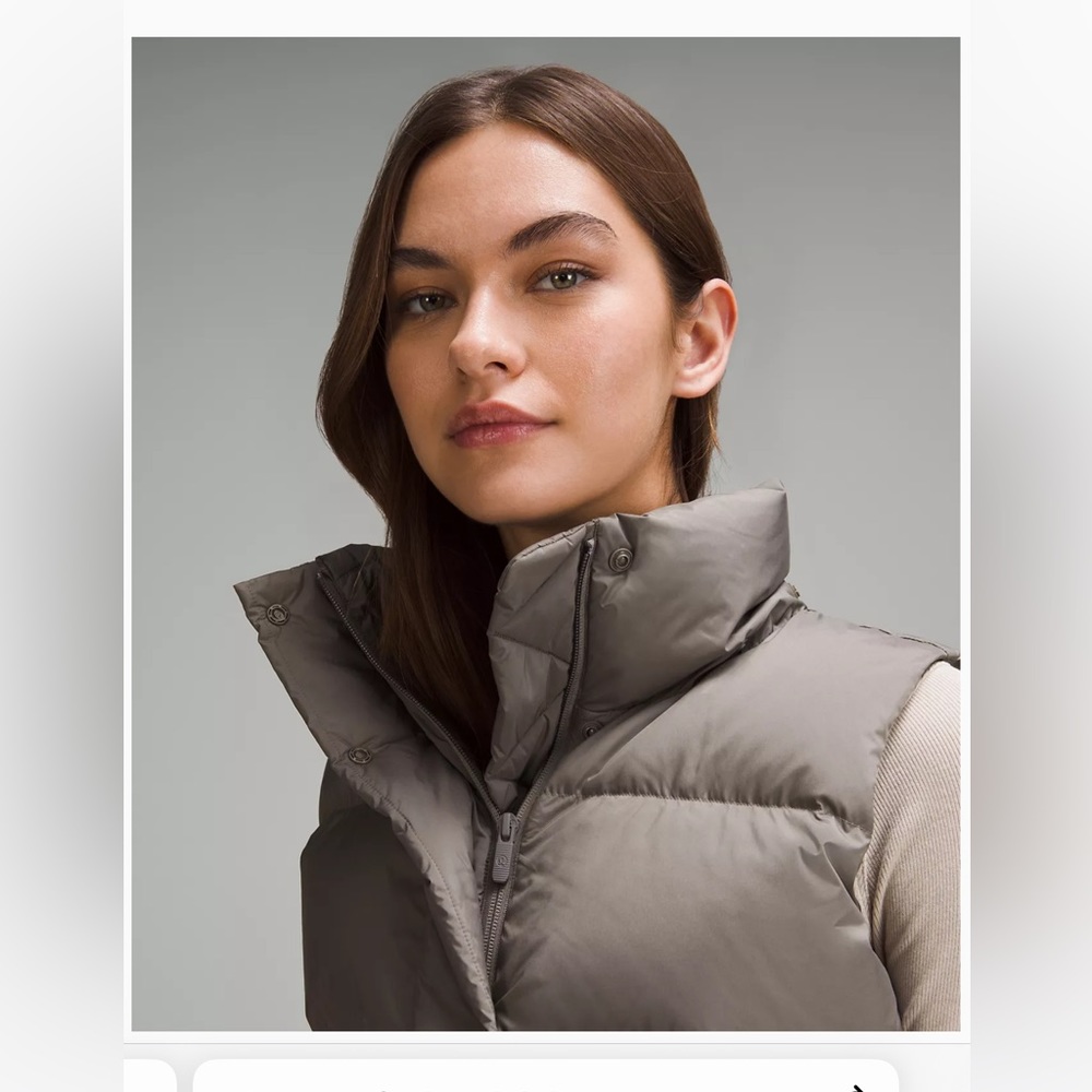 NWT Wunder Puff Super-Cropped Vest / Rover - Picture 6 of 10